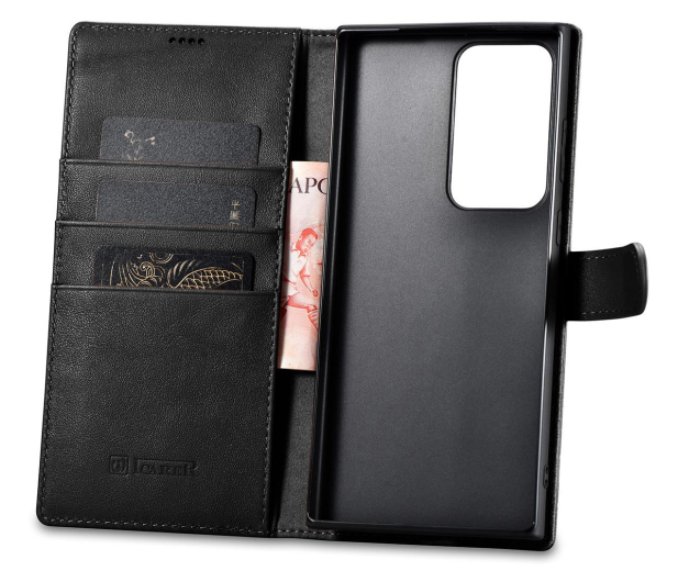 iCarer Wallet Case do Samsung Galaxy S23 Ultra (skórzany portfel) 6975092688297 - 1200977 - zdjęcie 2